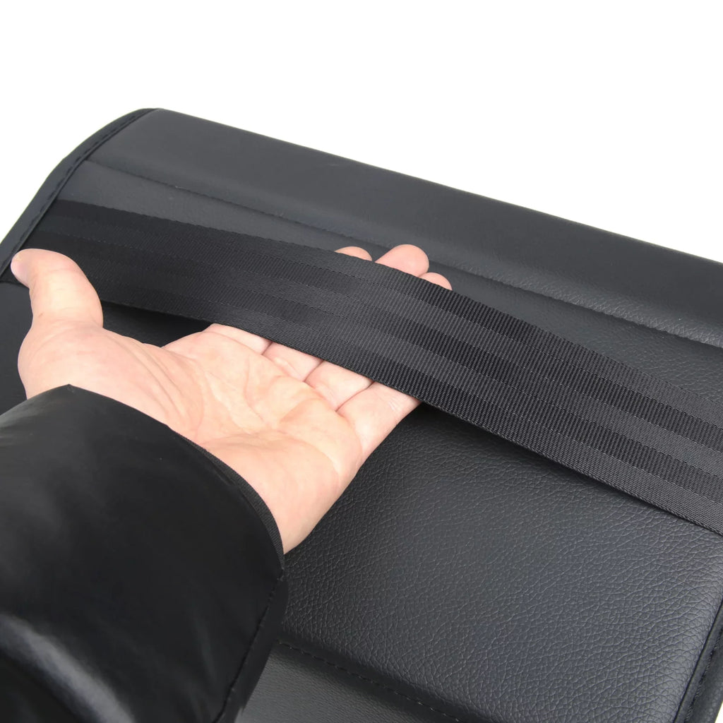 OWSOO Under Seats Storage Box Auto Modification Parts Vehicle Storage Box Folding Storage Box Car Modification Interior Accessories matching With Model Y