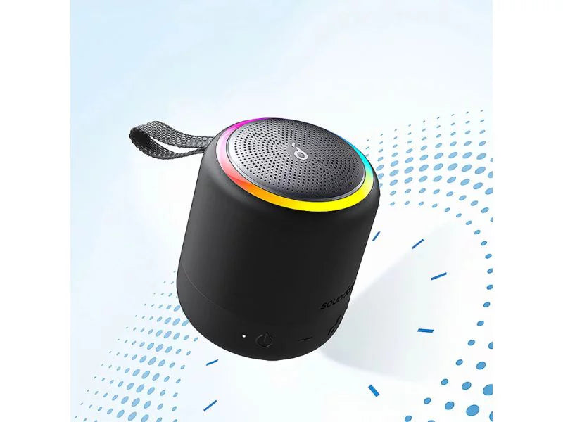 Soundcore B3127Z11 Mini 3 Pro Portable Bluetooth Speaker 2-Pack Black 15H Playtime IPX7 Waterproof