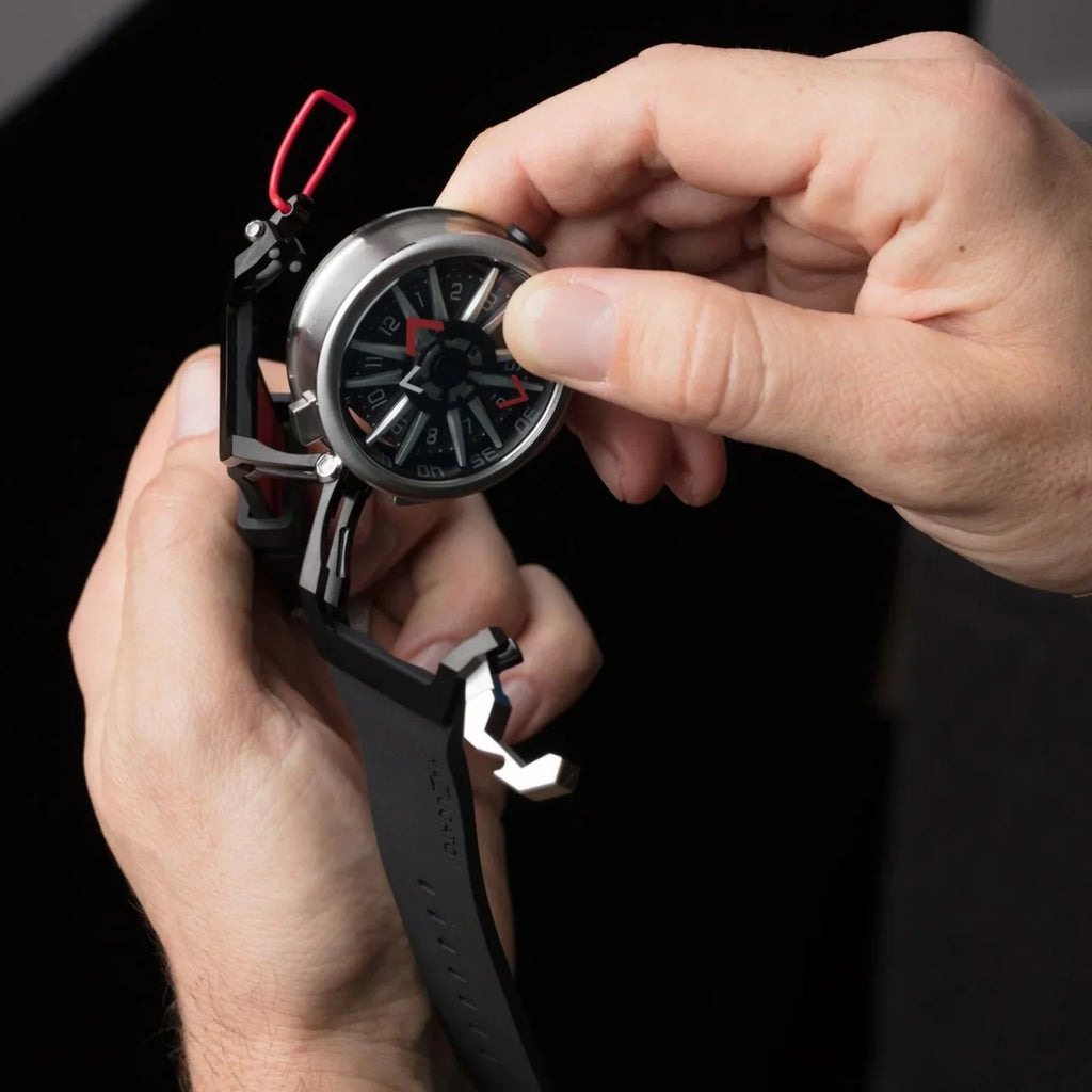 Mazzucato RIM Reversible Automatic Black Red