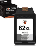 COCCINK 62XL Ink Cartridge Replacement for  62 XL for Envy 5660 7645 7640 5642 5643 5640 OfficeJet 250 5740 200 5746
