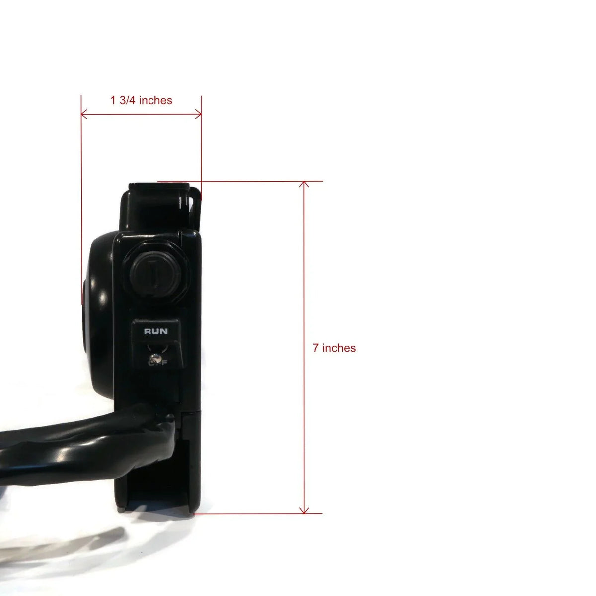 The ROP Shop | Side Mount Remote Control For Mercury 380 Hypalon RIB ZA-GAH10001H304 & UP