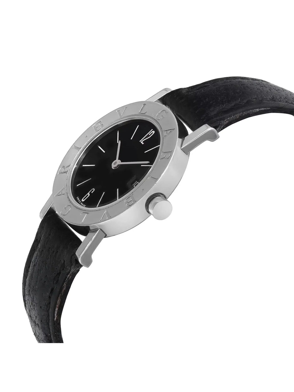 Bvlgari Bvlgari 26mm Steel Black Dial Quartz Ladies Watch BB 26 SLD
