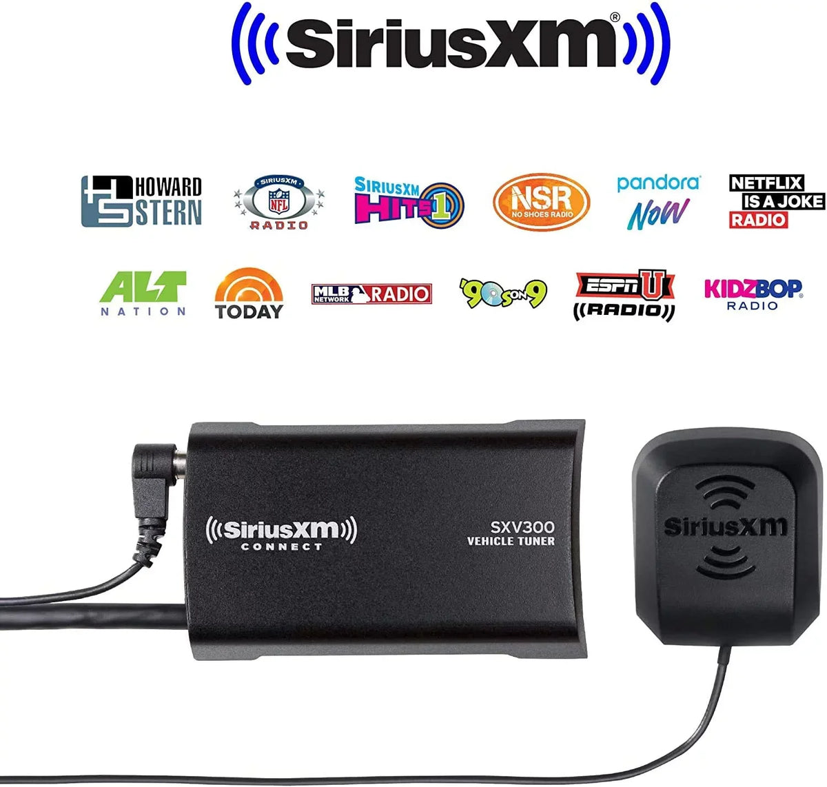 Digital Media Receiver with 6.8" Capacitive Touchscreen,  CarPlay, Android Auto, AM/FM Radio, Maestro Ready, No CD Player. JVC KW-M780BT 2-DIN Car Stereo w/ Backup Camera & SiriusXM Tuner Bundle