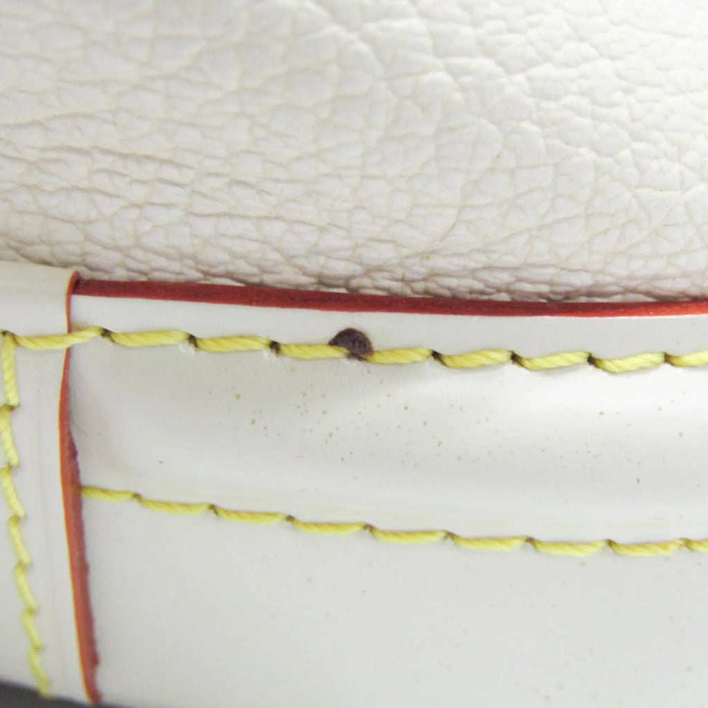 Pre-Owned Louis Vuitton Suhali Lockit PM M91887 Women's Handbag Blanc (Good)