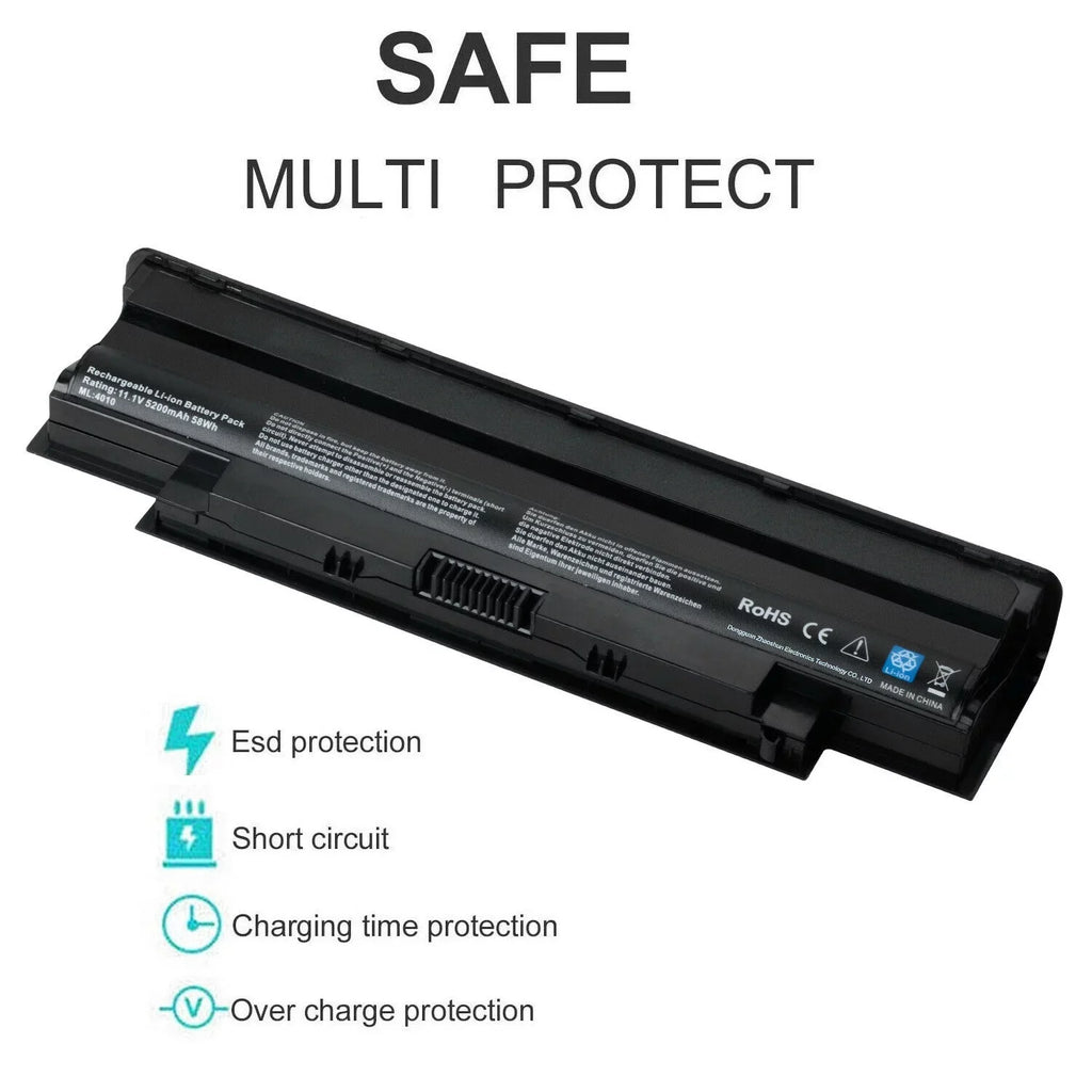 New Battery for  Inspiron N4110 N4010 N5010 N7110 Vostro 1440 1450 1540 1550