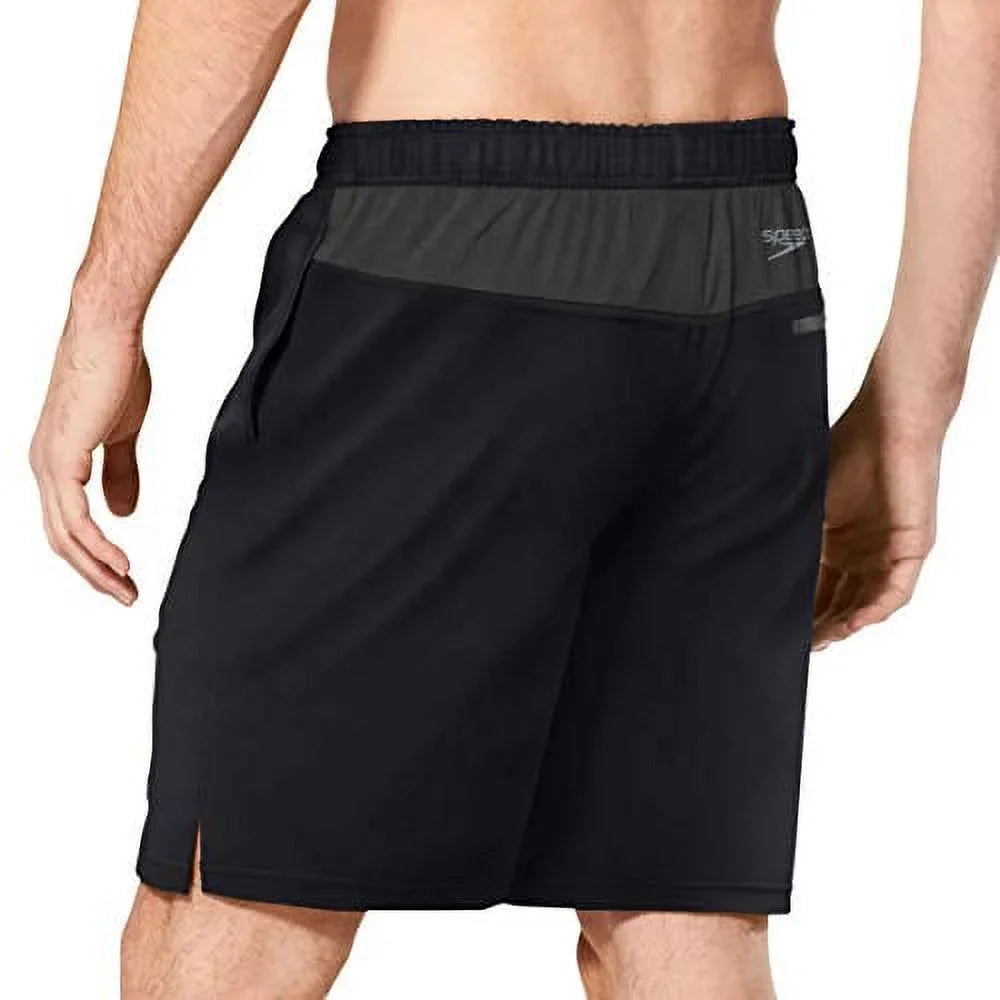 Speedo Mens Hydro Volley Swim Shorts (Speedo Black Medium)