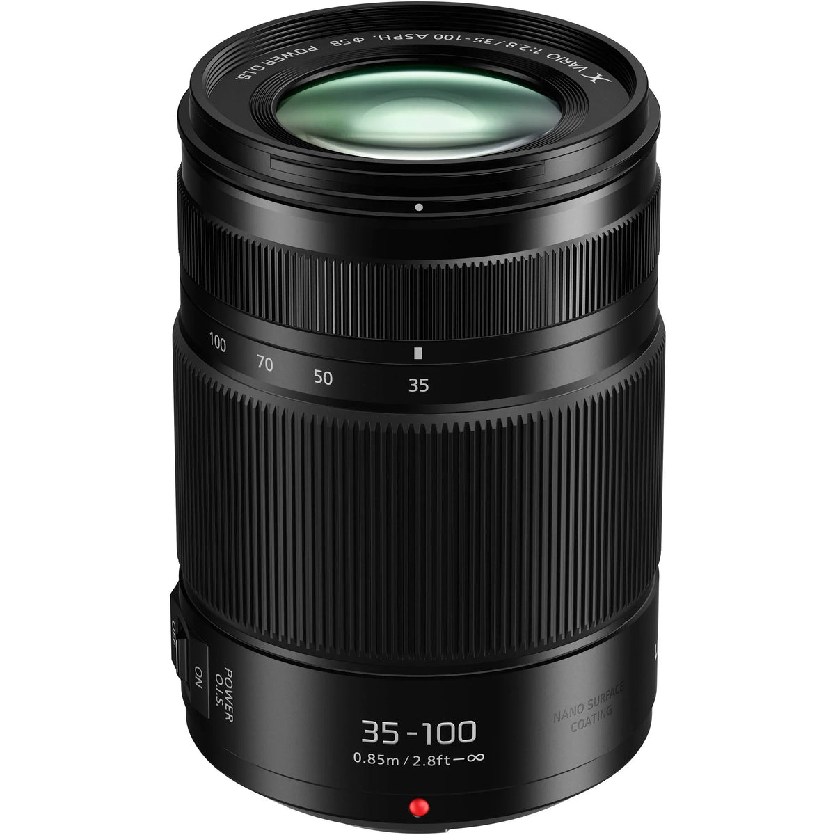 Lens. Open Box  Lumix G X Vario 35-100mm f/2.8 II POWER O.I.S