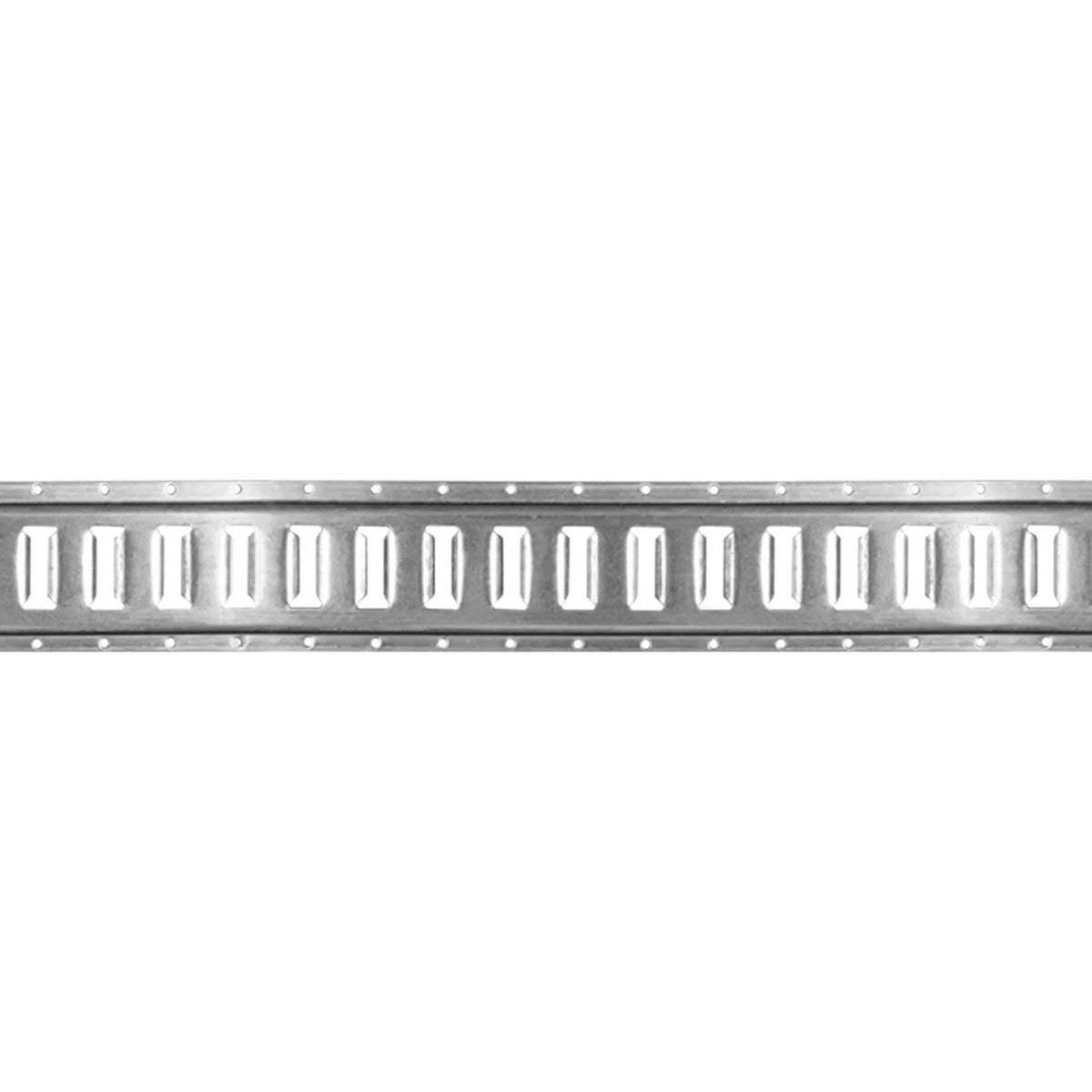 DC Cargo Mall E Track Shelving Kit - 12 Pieces: 5 ft Galvanized E Track Rails & E Track Wood Beam Sockets