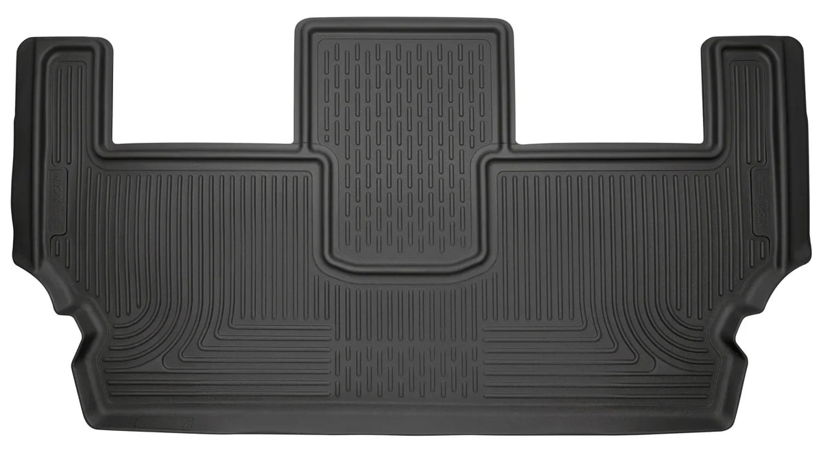 Husky by RealTruck 3rd Seat Floor Liner suitable with 17-18 Pacifica matching with select: 2017-2021 Chrysler Pacifica Touring L, 2020-2021 Chrysler Voyager