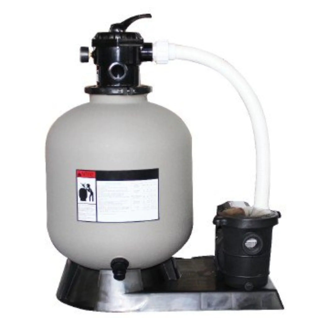 Swim Central 2.0  Sand Filter Combo with Pump Pressure for Above Ground Pools, 24-Inch