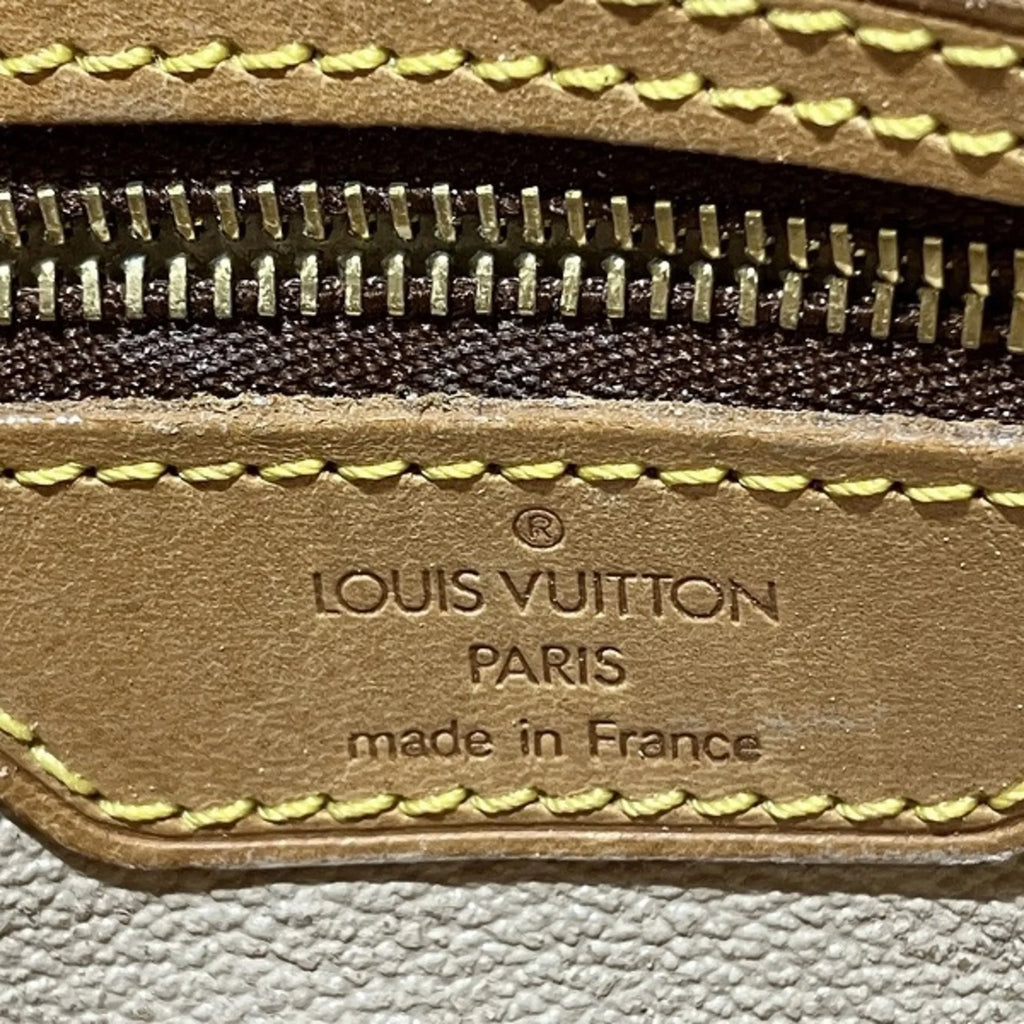 Pre-Owned Louis Vuitton Monogram Petit Baguette PM M42238 with Pouch Bag Tote Shoulder Ladies (Fair)