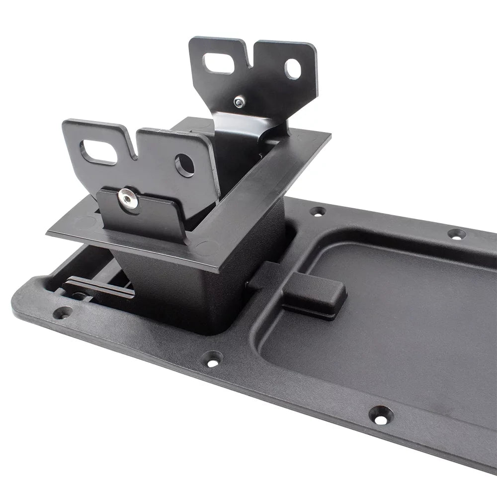 Brock Replacement Black Full Center Console Armrest Repair Kit Base & Hinges suitable with 04-11 Ranger Pickup Truck 3L5Z 10047A20 AAB