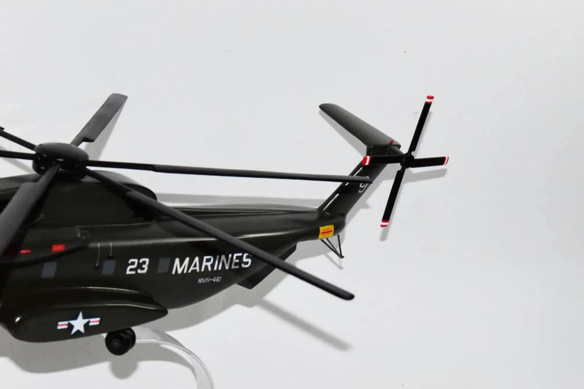 Sikorsky CH-53D SEA STALLION™, HMH-461 Iron Horses (23) 1/74th (16) Scale, Mahogany Model