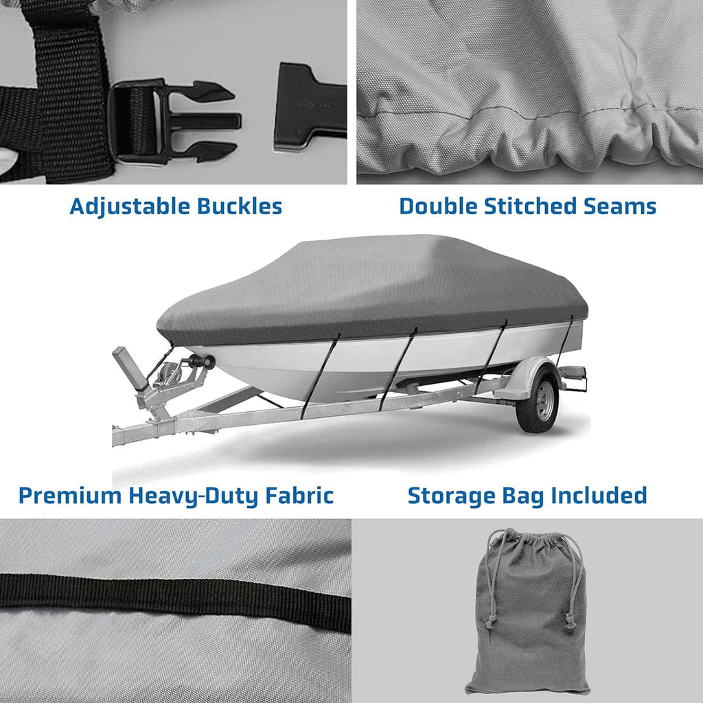 Armor Shield Protective Storage Gray. Pyle Inflatable craft protector Waterproof 12.5’ to 13.5’ ft