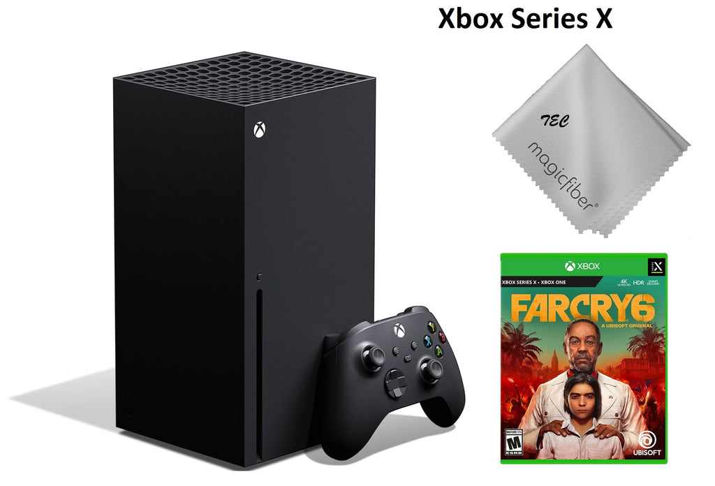 TEC Newest - Xbox -Series- -X- Gaming Console - 1TB SSD Black With Far Cry 6 Game Bundle
