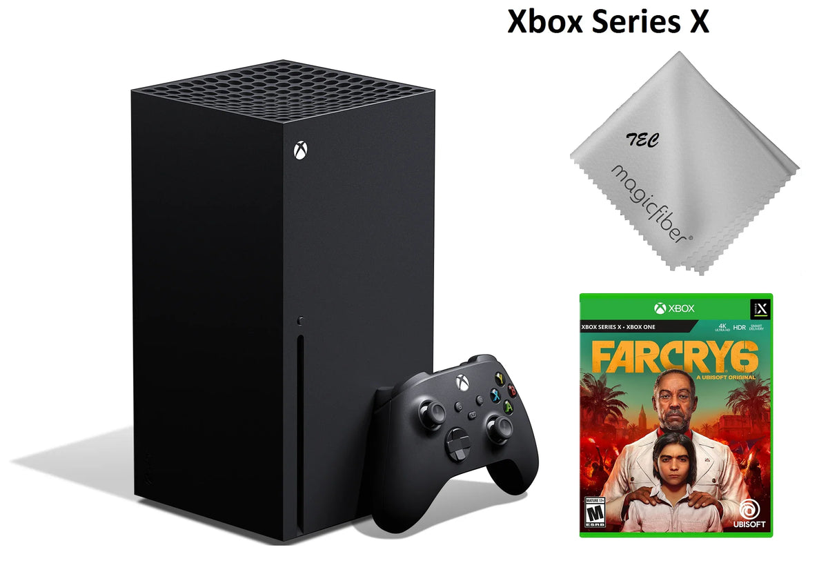 TEC Newest - Xbox -Series- -X- Gaming Console - 1TB SSD Black With Far Cry 6 Game Bundle