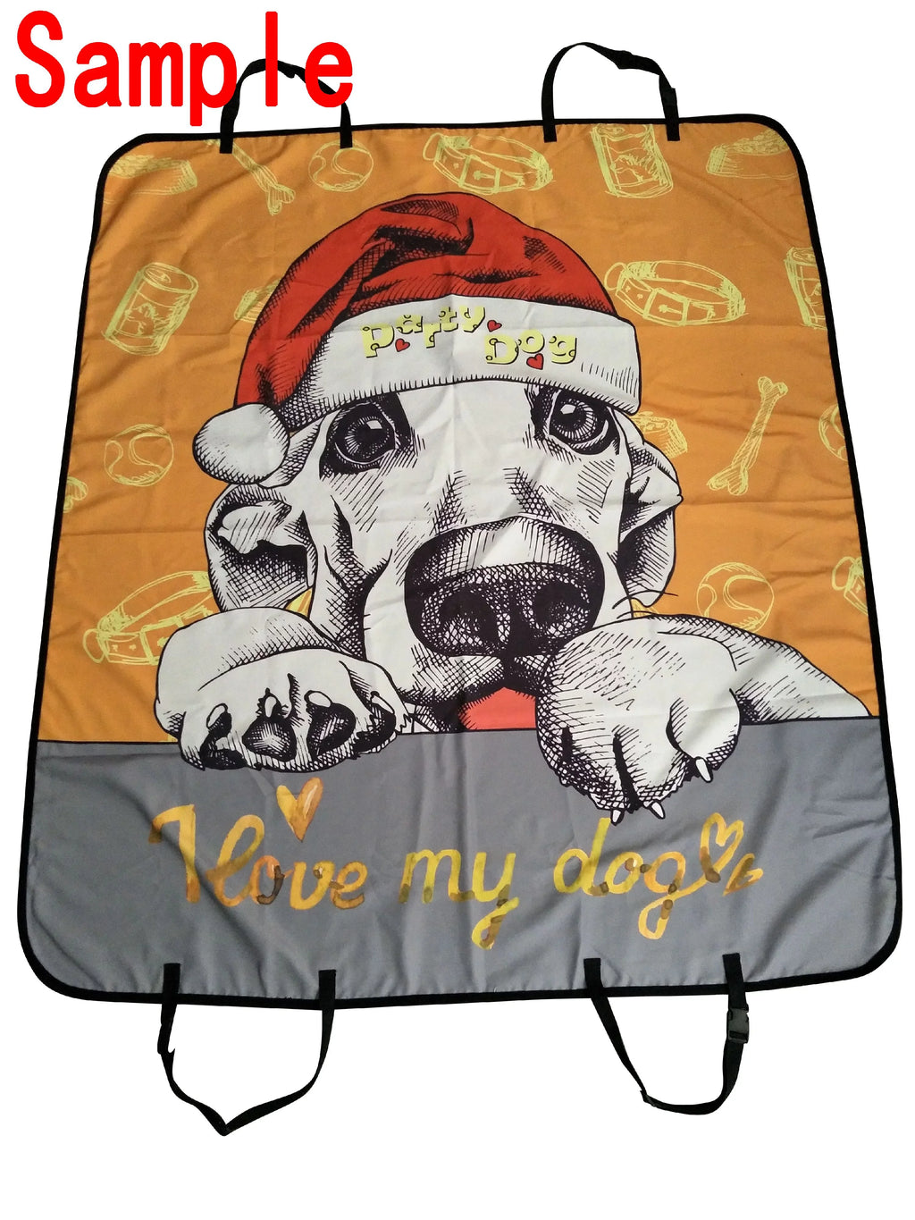 GCKG White Cloud Pet Car Seat shield Dog Car Seat Mat Hammock Cargo Mat Trunk Mat For Cars Trucks and SUV 54x60 inches