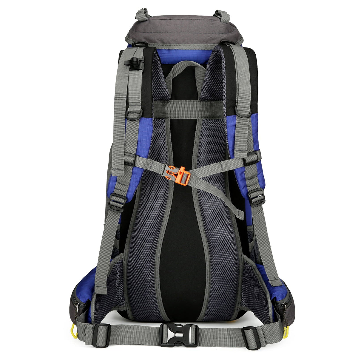 Adventure Backpack50L Waterproof Camping Backpack with Shoe Compartment and Rain shield