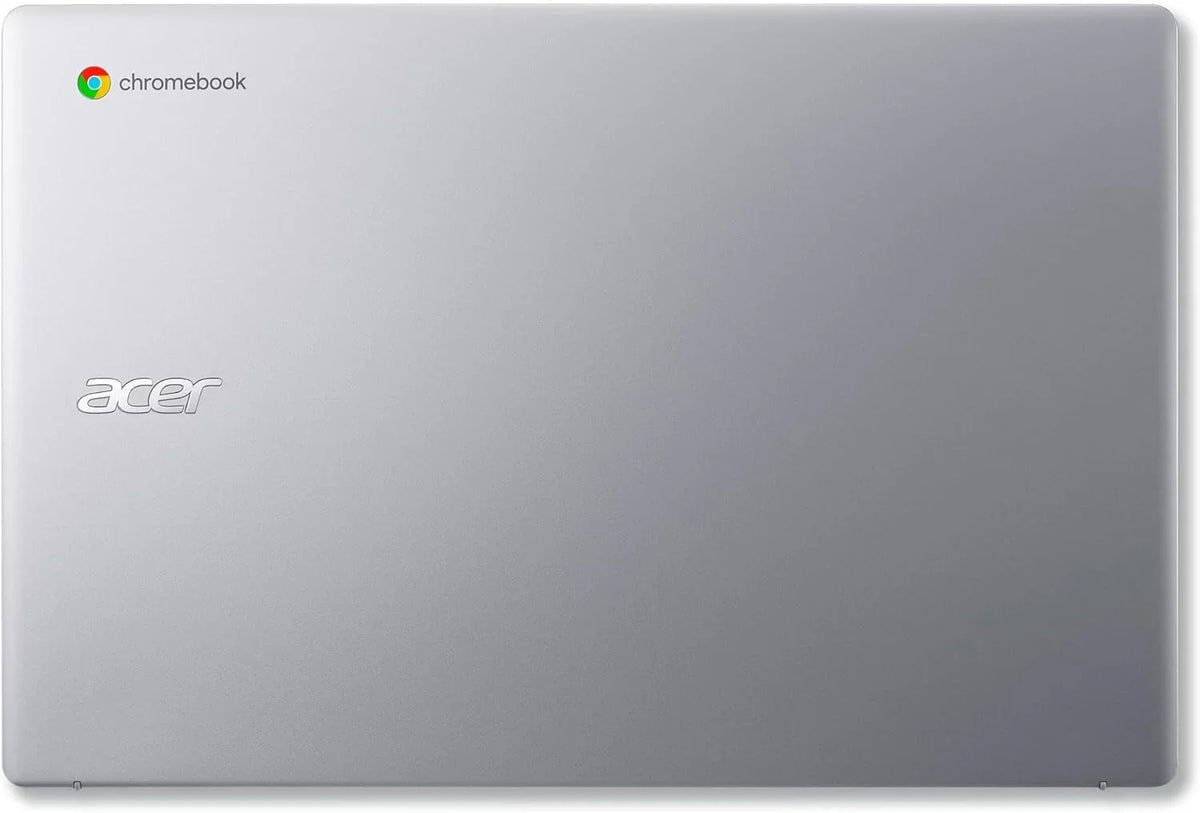 Chromebook 315 Laptop, 15.6" FHD Touchscreen Display,  N100 Quad-core (4 Core), 8GB DDR5 RAM, 64GB eMMC, Wi-Fi, Long Battery Life, Chrome OS, Silver + Tigology Accessories