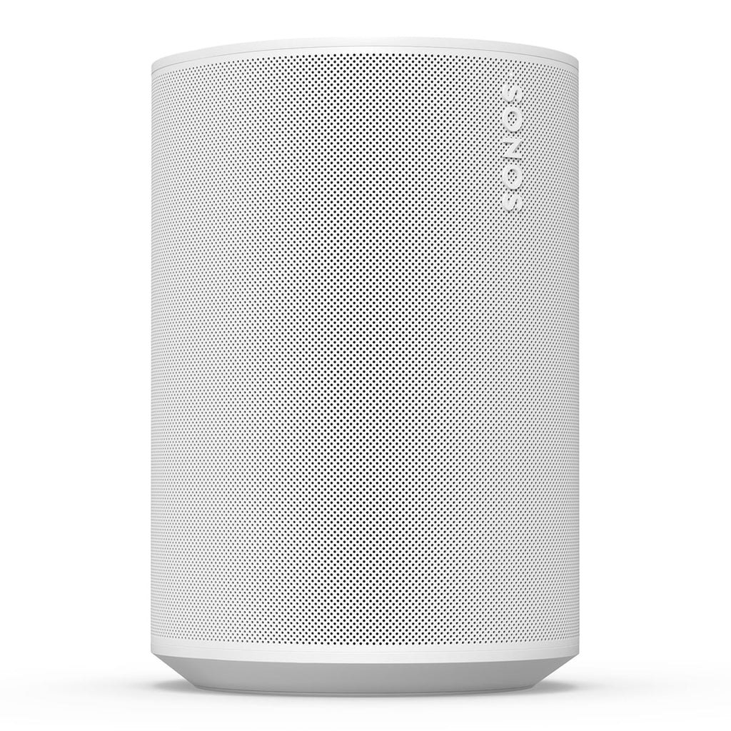 Sonos Era 100 Voice-Controlled Wireless Smart Speakers with Bluetooth, Trueplay Acoustic Tuning Technology, &  Voice Control Built-In - Pair (White)