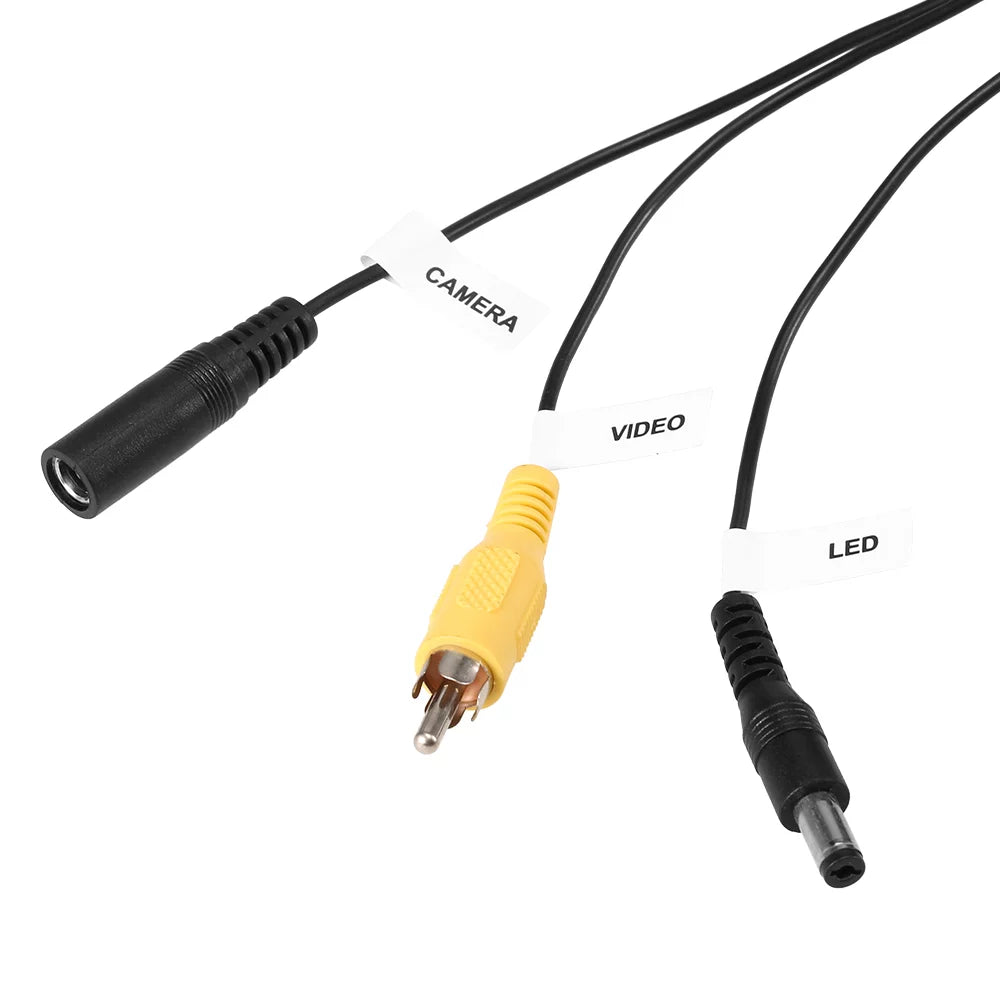 Anself 1200TVL Underwater Fishing 12 LEDs Waterproof Fish Shape ship Ice Fishing Accessories with 15m30m50m Cable