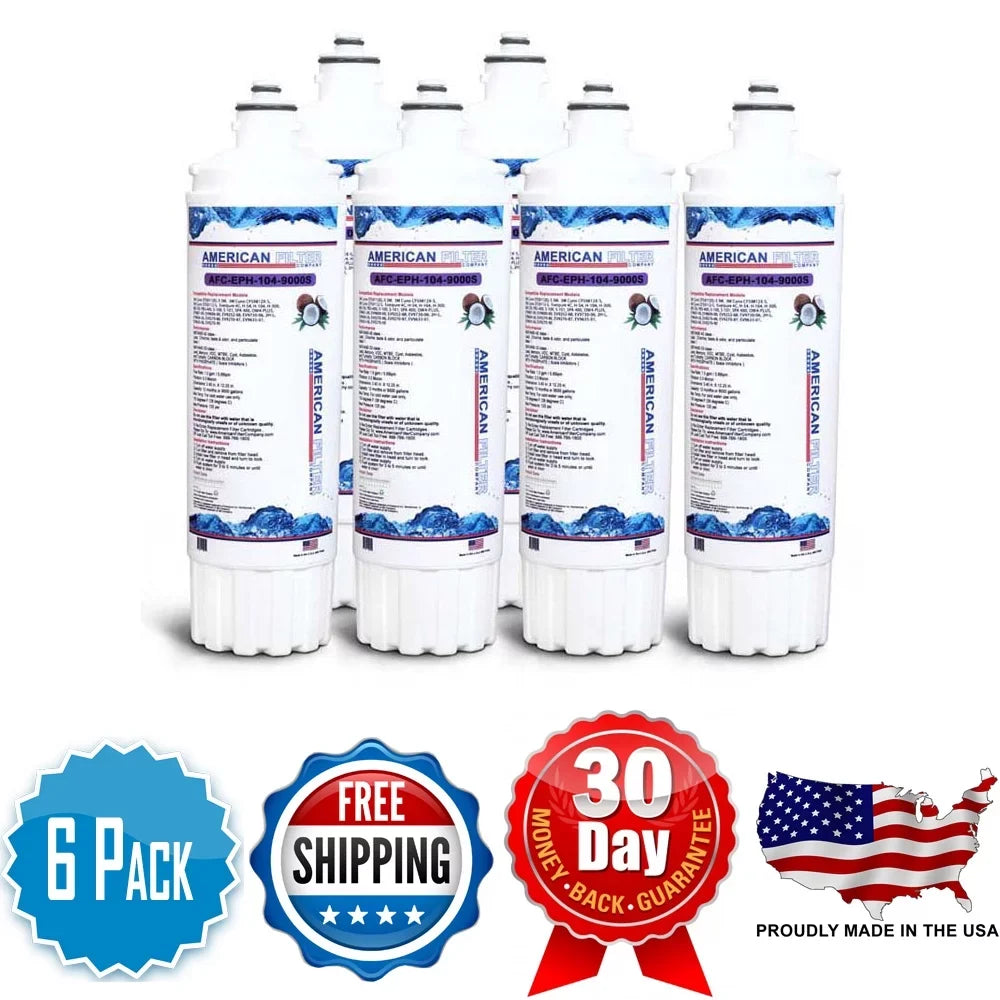 AFC Brand , aqua Filters , Model # AFC-EPH-104-9000S , matching with Follett® E50FB400W - 6 Filters - Made in U.S.A.