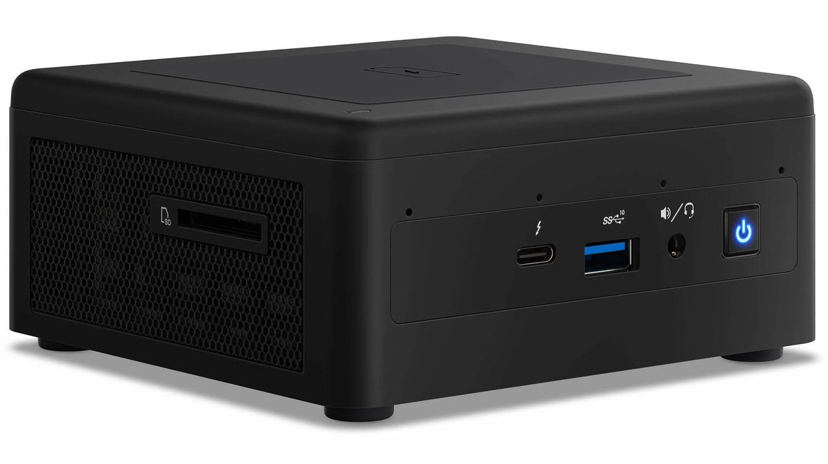 NUC Kit RNUC11PAHI30Z01 Home & Business Mini Desktop ( i3-1115G4 2-Core,  UHD, 16GB RAM, 512GB PCIe SSD + 2TB HDD (2.5), Wifi, USB 3.2, HDMI, Bluetooth, Display Port, Win 10 Home)