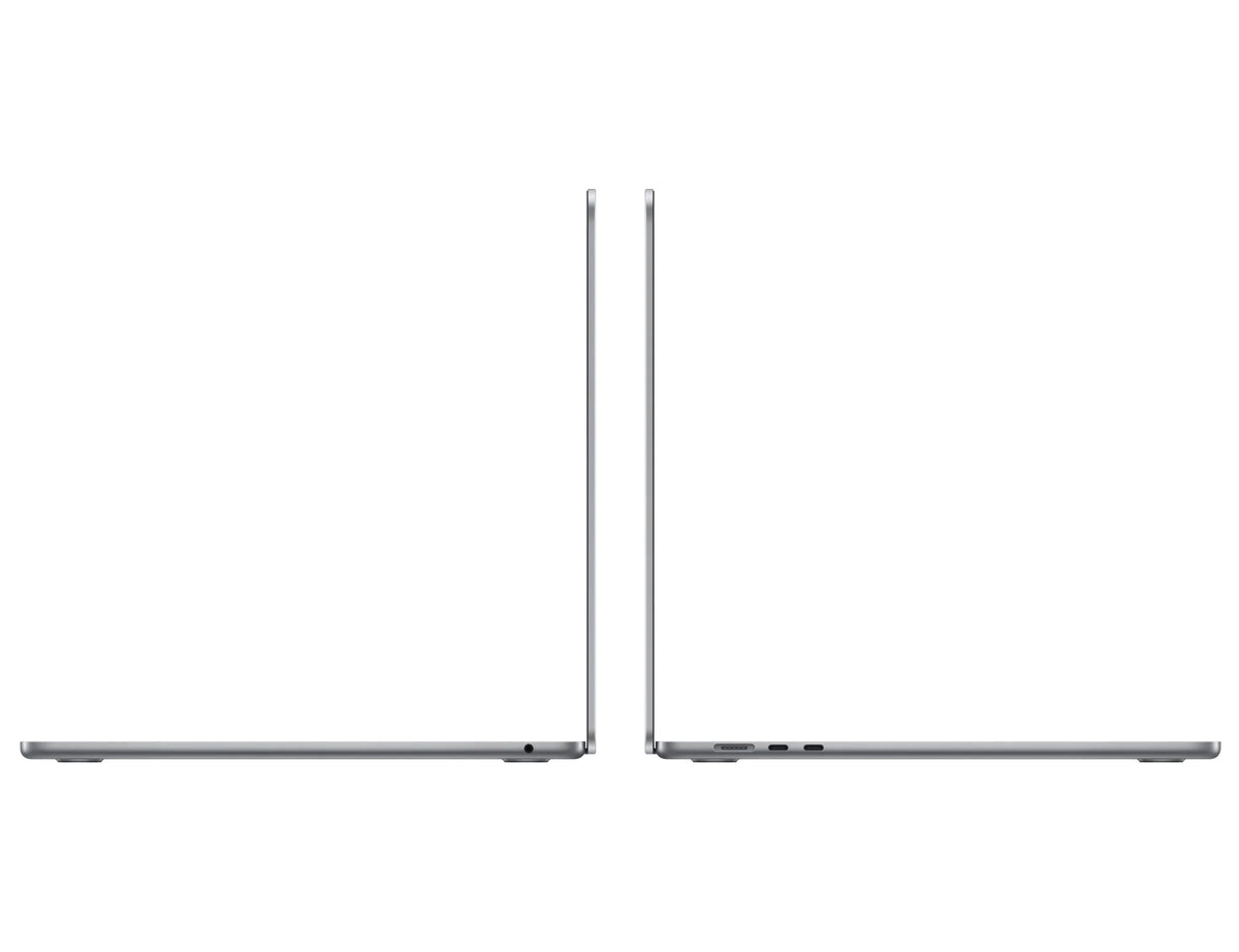 Pre-Owned  15-Inch MacBook Air Laptop M2 Chip with 8-core CPU and 10-core GPU, 8GB RAM, 256GB SSD - Space Gray (Open Box)