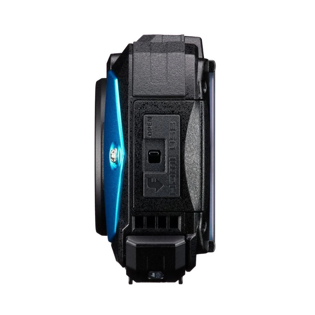 Ricoh Imaging PENTAX WG-90 All elements Adventure Compact Camera with Tough Body Construction, Exceptional Image superior and Underwater Shooting Mode (Blue)