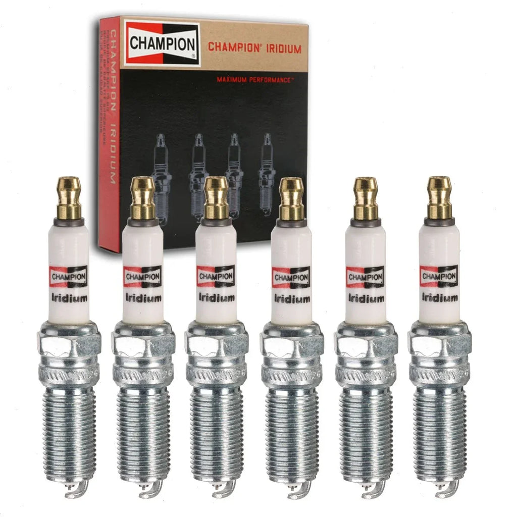 6 pc Champion Iridium Spark Plugs matching with  F-150 2.7L 3.5L V6 2011-2020