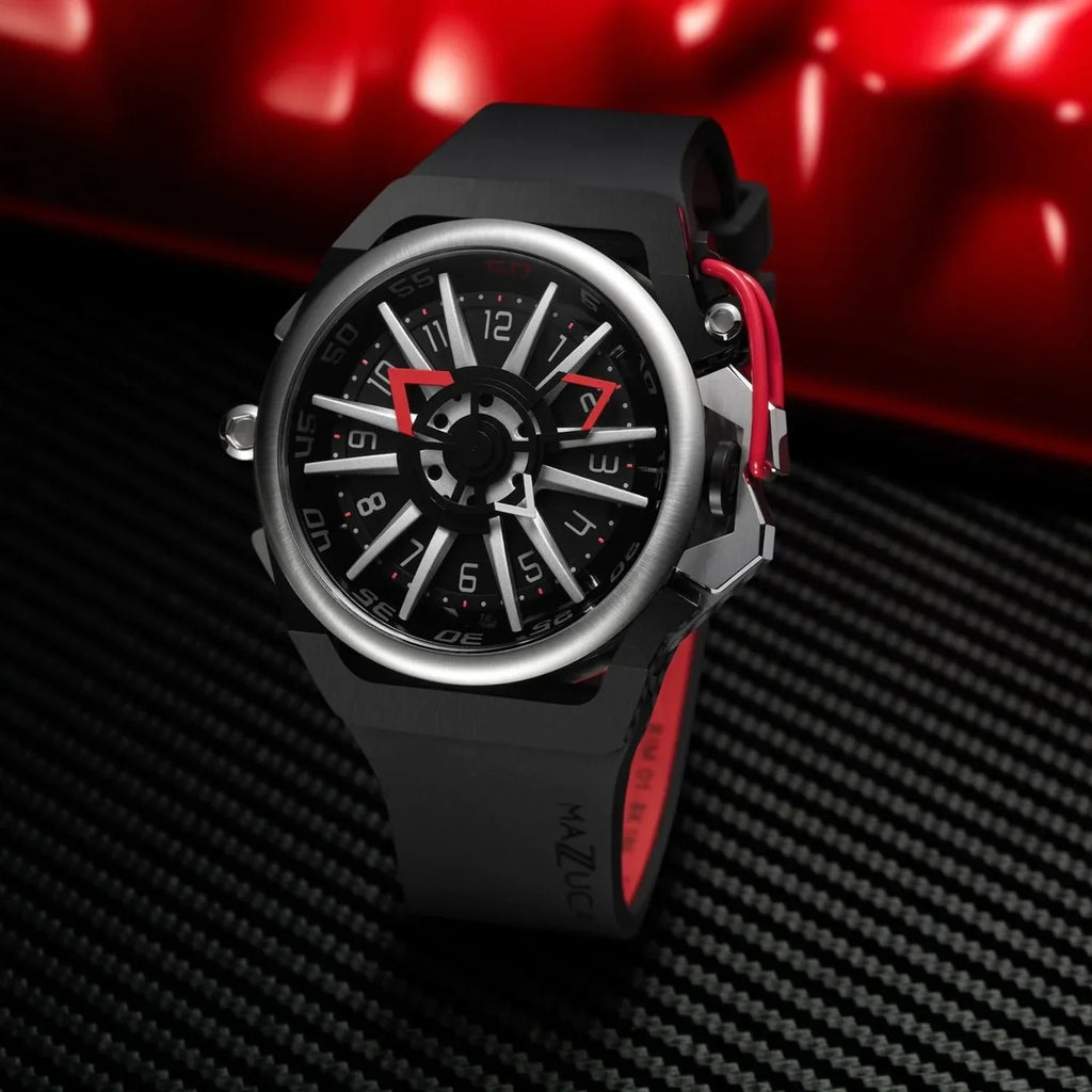 Mazzucato RIM Reversible Automatic Black Red