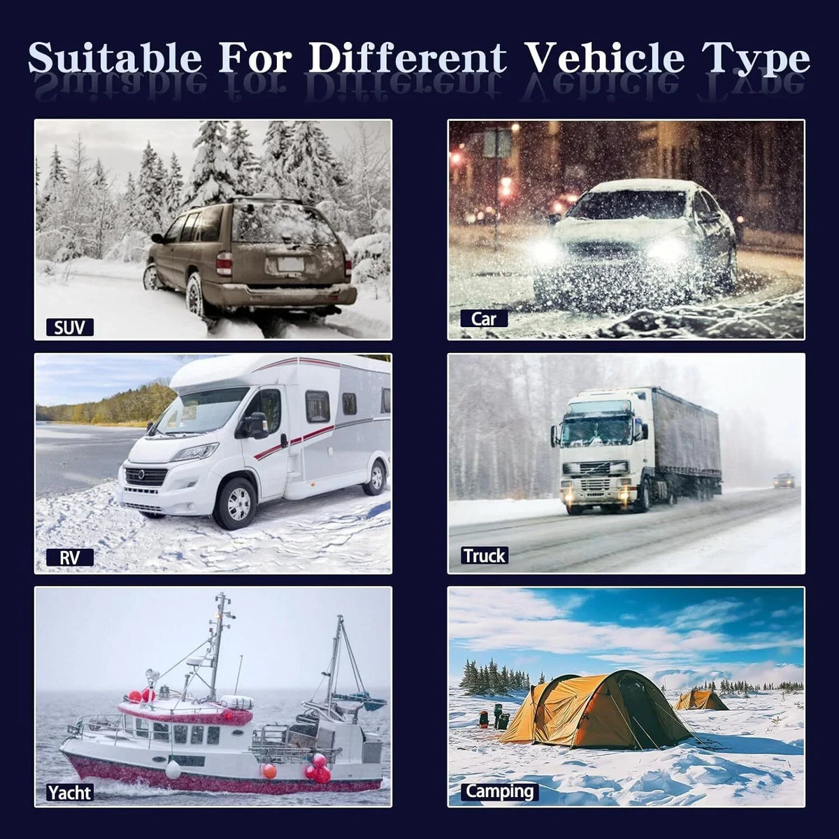 JSTUOKE 5-8KW Diesel Air Heater All in One Control and LCD Display, Fast Heating, for RV Truck, ship, Bus, Car Trailer, Motorhomes, Caravans