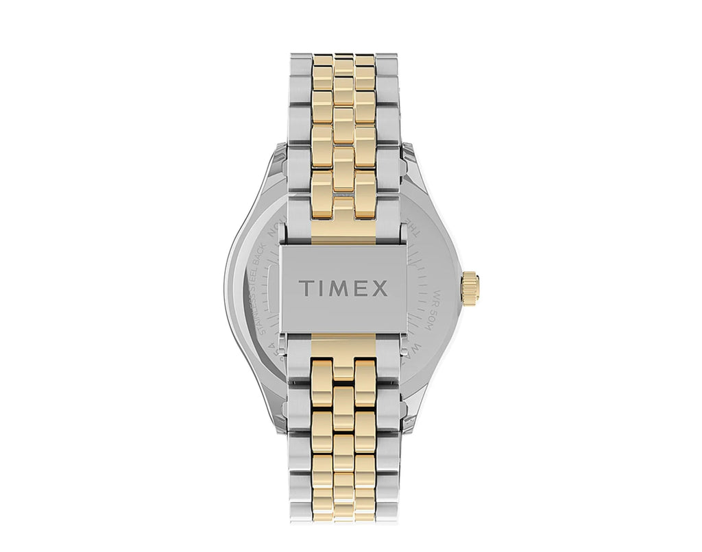 Timex Waterbury Legacy with Swarovski� Crystals 34mm Stainless Steel Bracelet Women's Watch