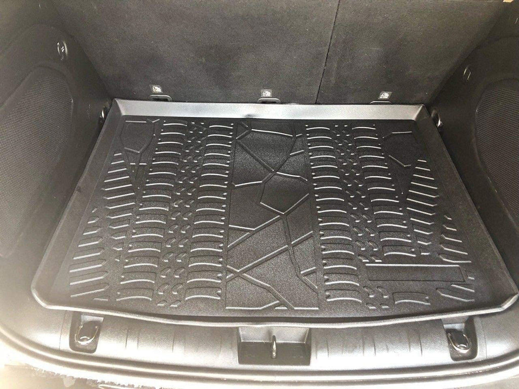 EACCESSORIES EA Cargo Liner – Trunk Mat for Jeep Renegade 2015-2023 – atmospheric conditions-impervious Trunk Mats for Cars with Raised Lip – Non-Slip Car Trunk Mat Rubber – Easy to Install – Laser Pre-Cut Design