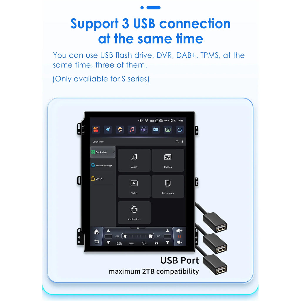Carplay Android 13.0 Wifi Bluetooth 4+32GB RDS 9.7" Car Stereo Radio Head Unit GPS Navigation Player For  Focus 2011 2012 2013 2014 2015 2016 2017 2018 2019