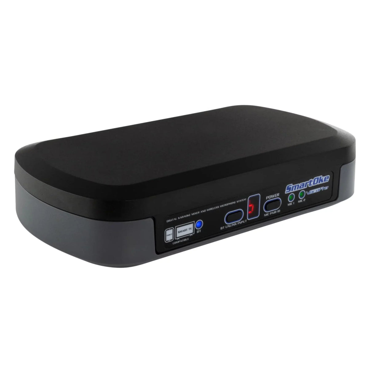 DSP Karaoke Mixer with Two Wireless Microphones for SmartTVs and Tablets
