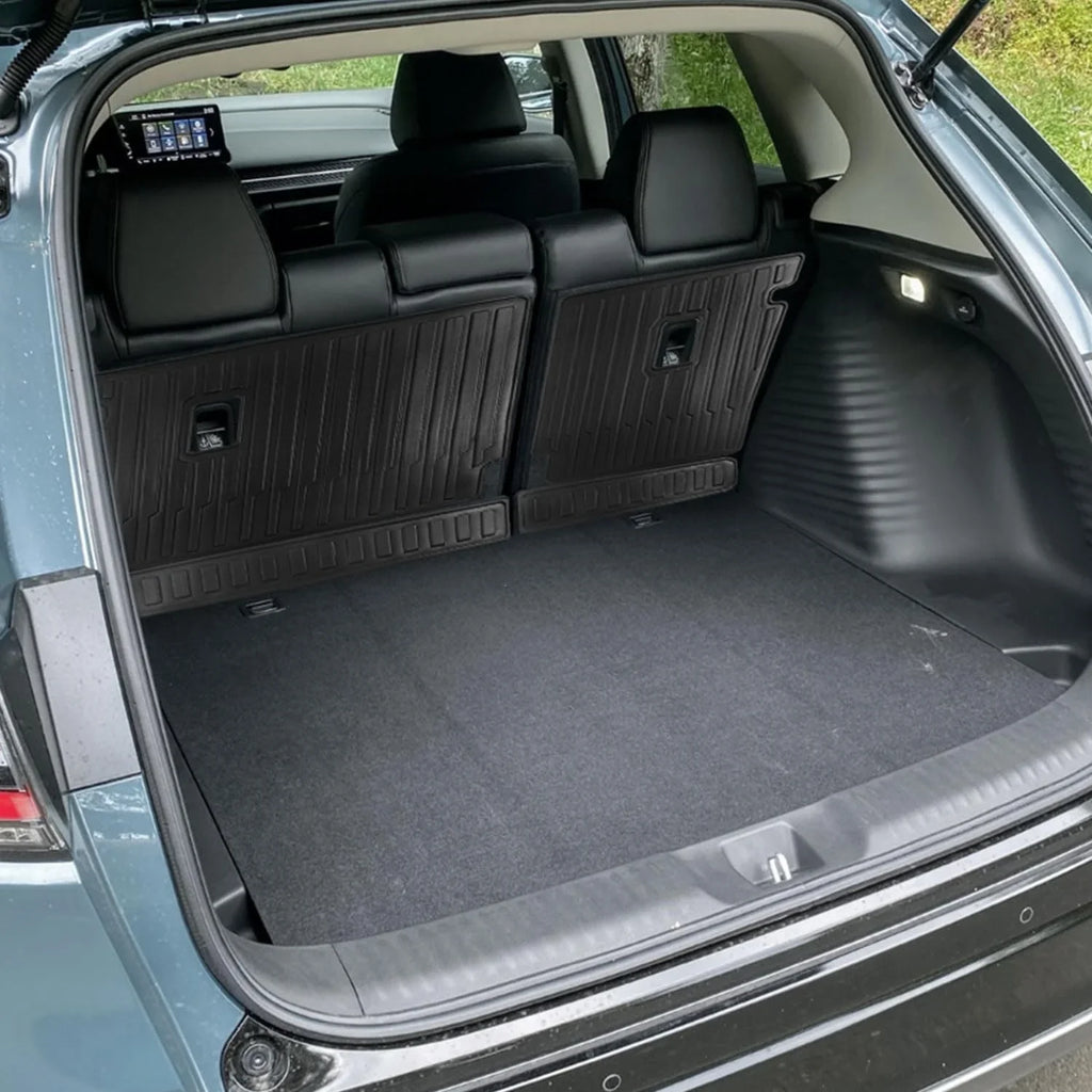 Seat Back Protector fit Honda HR-V 2023-2024 Backrest Protector for Honda HR-V 2023 2024 Suv Accessory Black Rear Trunk Backrest Mat