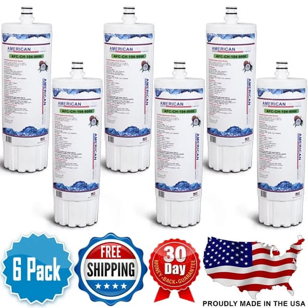 AFC Brand , moisture Filters , Model # AFC-CH-104-9000 , suitable with 3M® AquaPure® 55817-05 - 6 Filters - Made in U.S.A.