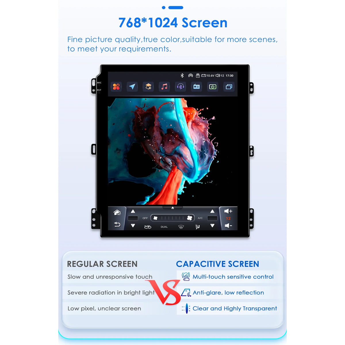 Carplay Android 13.0 Wifi Bluetooth 4+32GB RDS 9.7" Car Stereo Radio Head Unit GPS Navigation Player For  Focus 2011 2012 2013 2014 2015 2016 2017 2018 2019