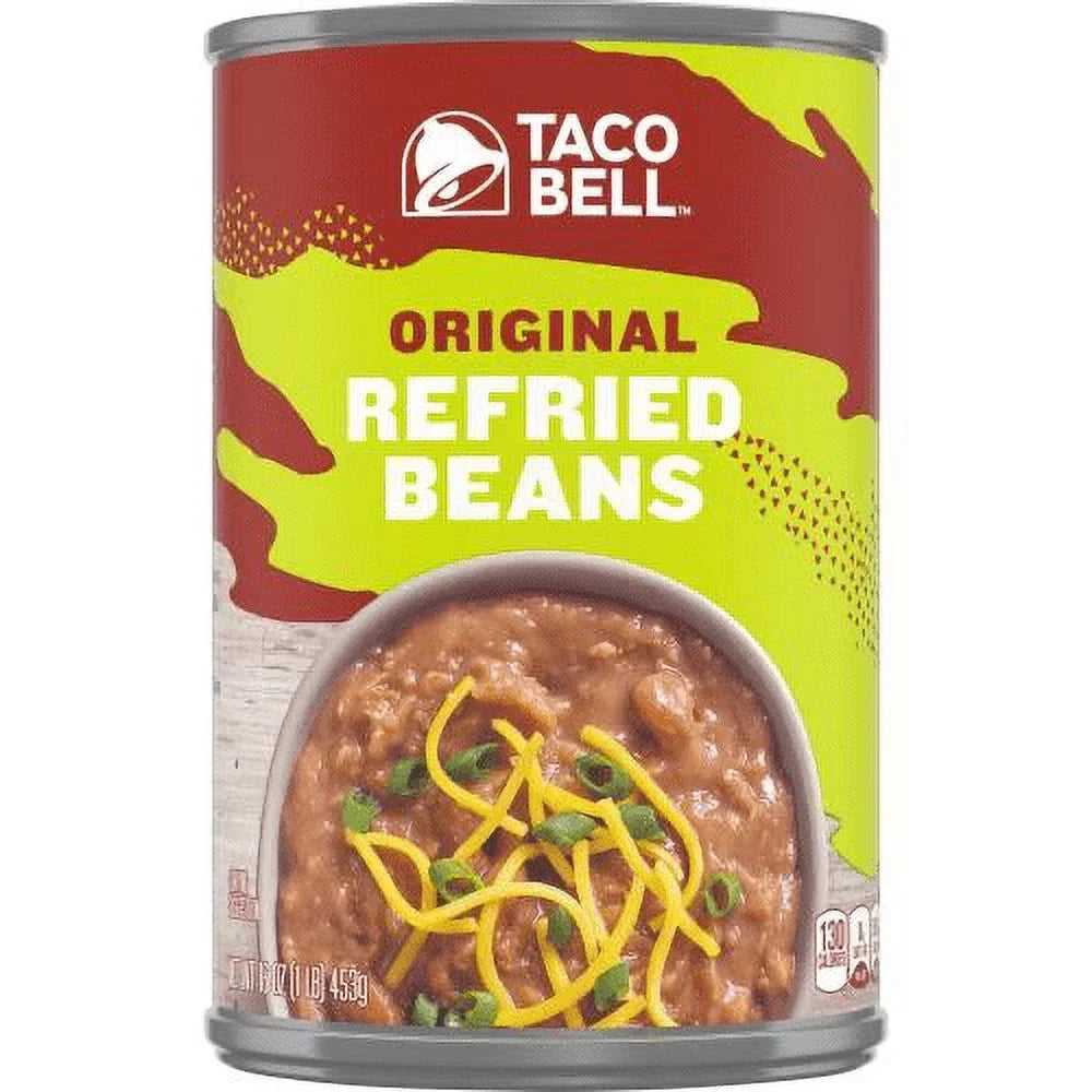 Can (Pack of 32). Taco Bell ® Original Refried Beans 16 Oz