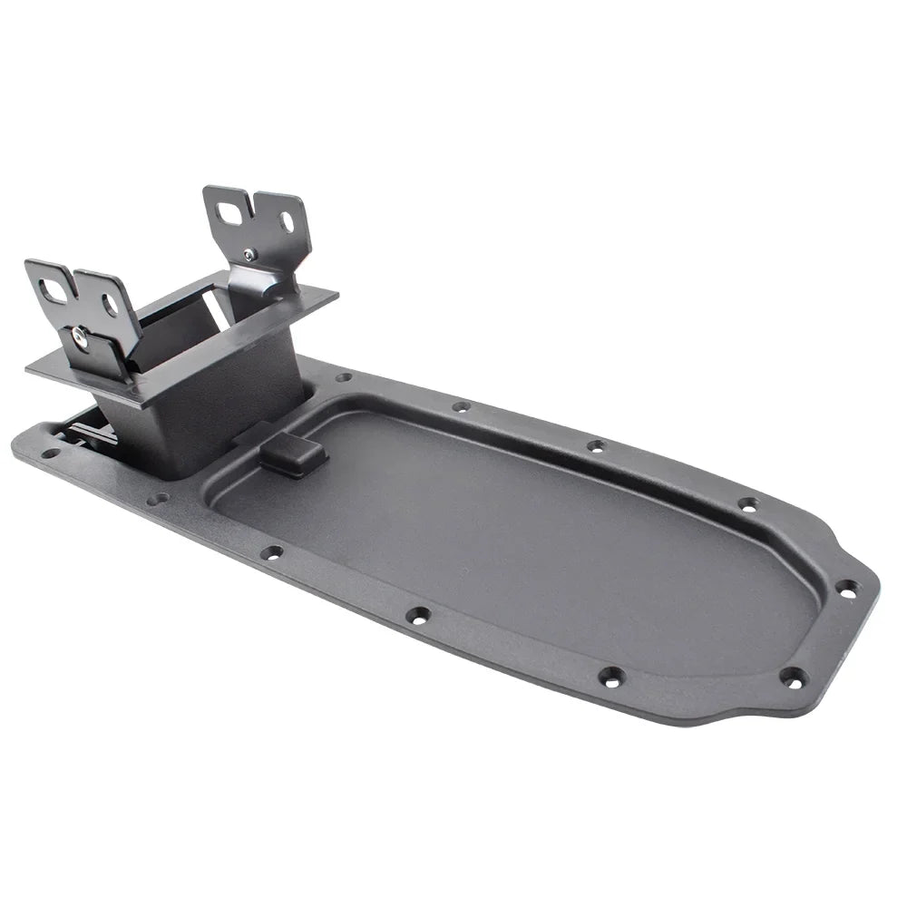 Brock Replacement Black Full Center Console Armrest Repair Kit Base & Hinges suitable with 04-11 Ranger Pickup Truck 3L5Z 10047A20 AAB