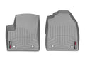 WeatherTech Custom Fit FloorLiners suitable with 2009-2013  Transit Connect - 1st Row (Driver & Passenger), Grey