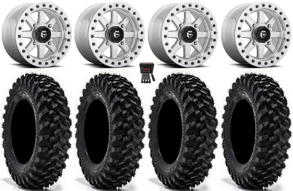 Fuel Maverick Bdlk 14" Wheels Mh 30" Warrior XT Tires Sportsman RZR Ranger