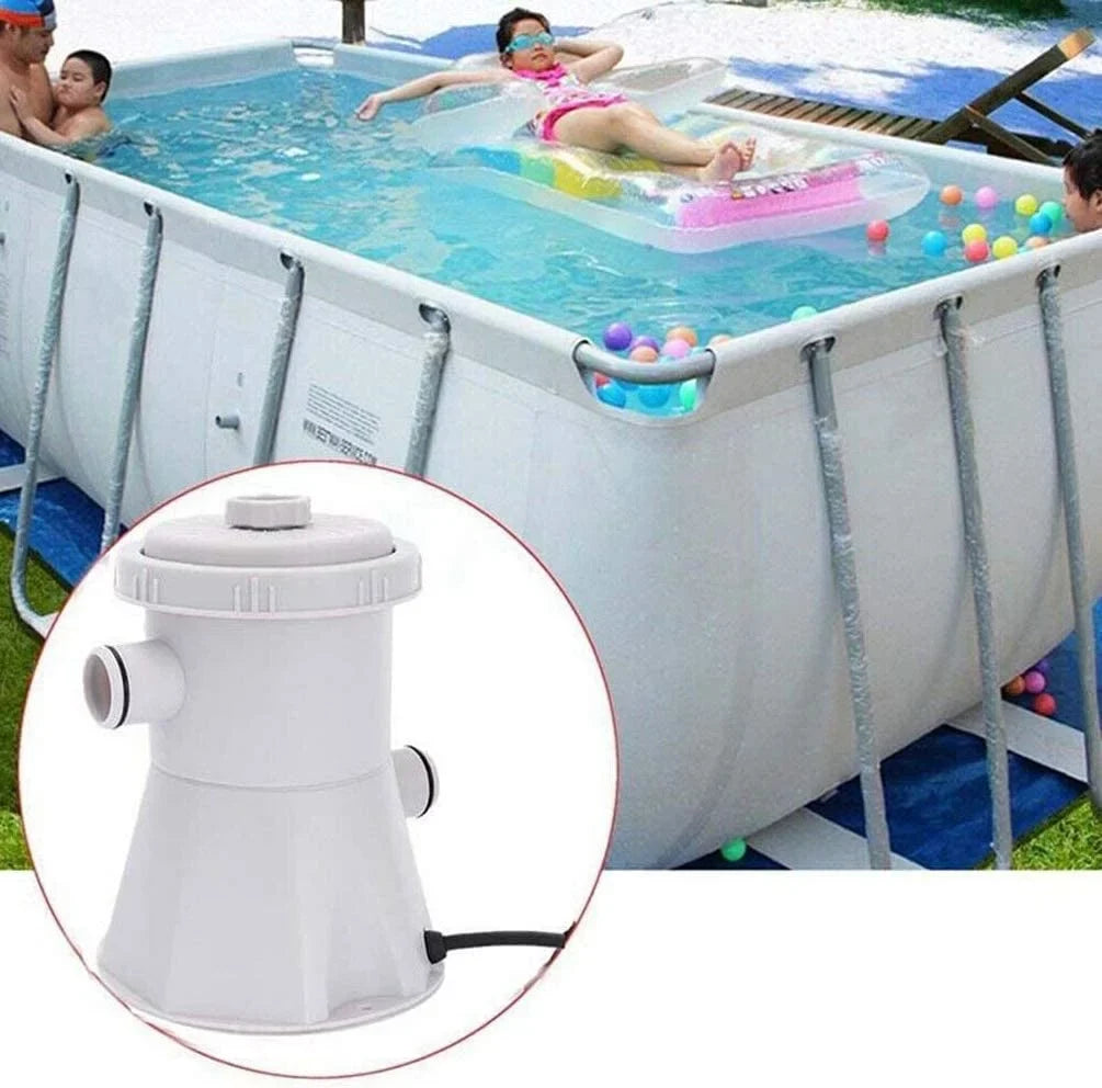 INTSUPERMAI Electric Swimming Pool Filter Pump moisture Cleaning Tool for Above Ground Pools