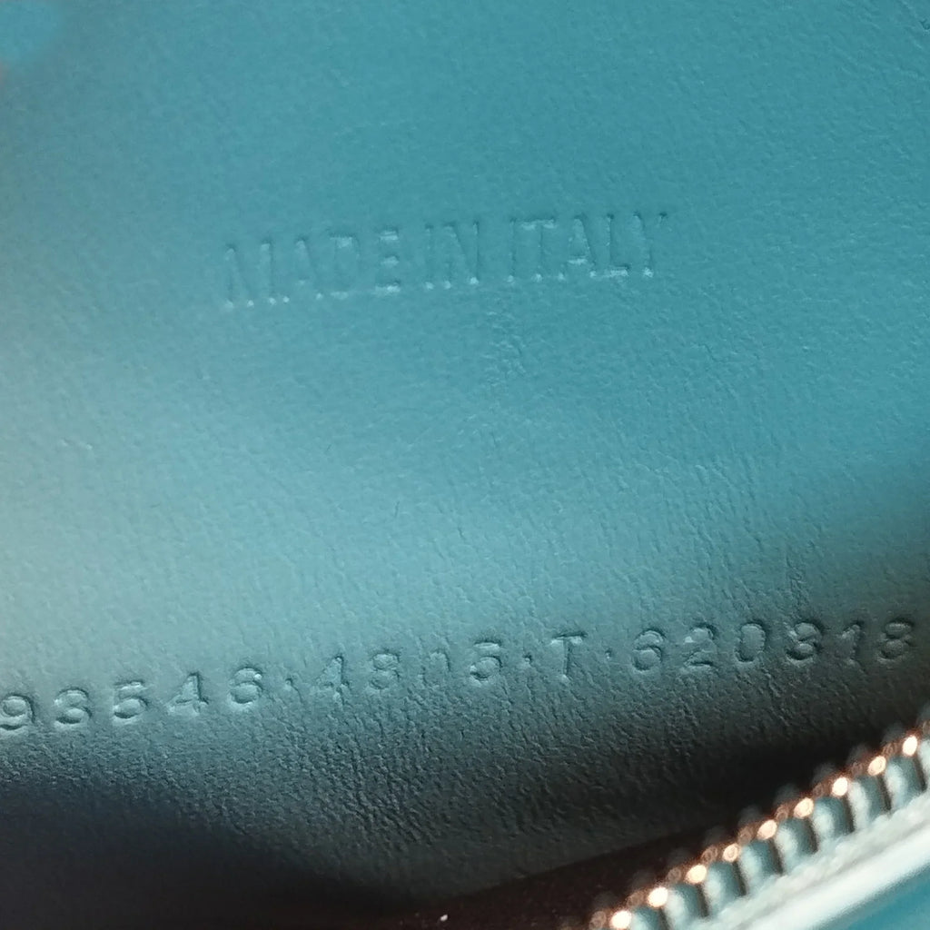 Pre-Owned Authenticated Balenciaga Hourglass S Satchel Calf Leather Blue Unisex (Good)
