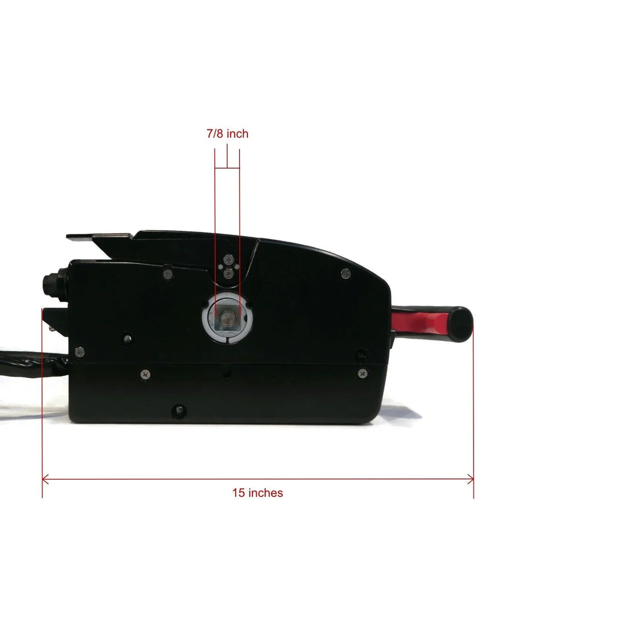 The ROP Shop | Side Mount Remote Control For Mercury 380 Hypalon RIB ZA-GAH10001H304 & UP