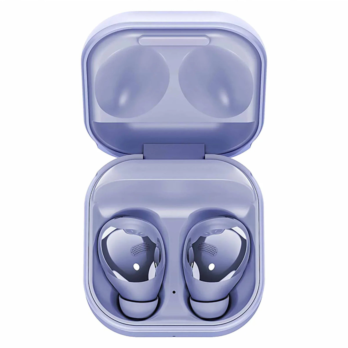 UrbanX Street Buds Pro Bluetooth Earbuds for Vodafone Smart E9 True Wireless, Noise Isolation, Charging Case, superior Sound, moisture protected (US Version) - Amethyst Purple