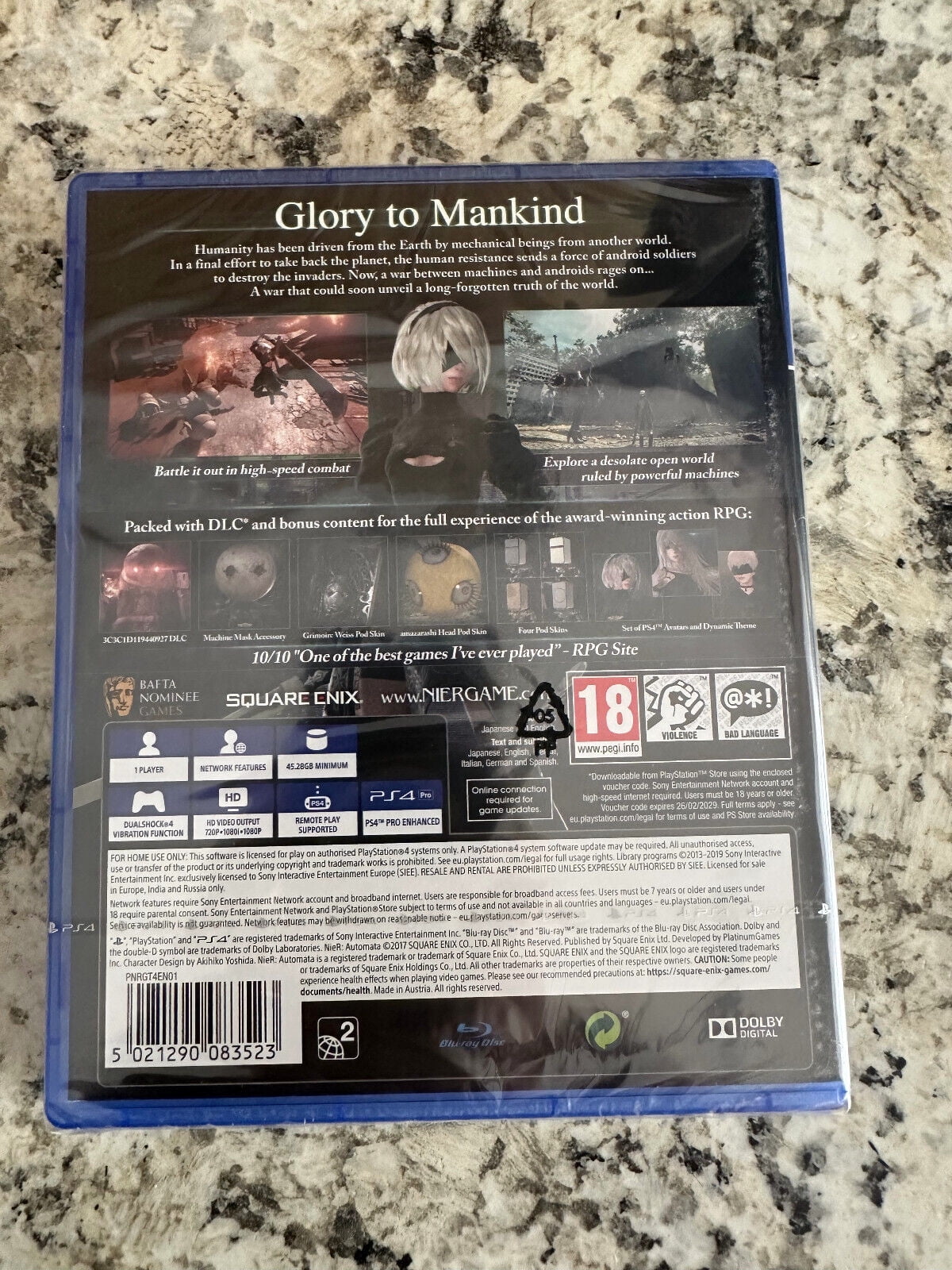 Nier Automata Game of The Yorha Edition PS4 Brand New Sealed PlayStation 4 GOTY