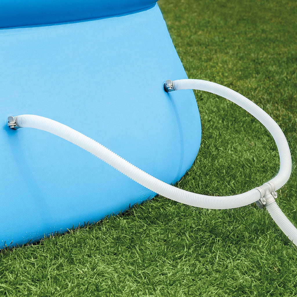 Intex: Easy Set 10' x 30" Inflatable Pool W/ Filter Pump - (28121EH) - Includes Pump Filter, Hydro Aeration Technology, Outdoor/Backyard Family Pool, Suitable For Ages 6+