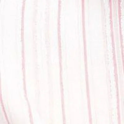 MICHAEL KORS Womens Pink Metallic Tie Side Hem Striped Long Sleeve Asymmetrical Neckline Top M